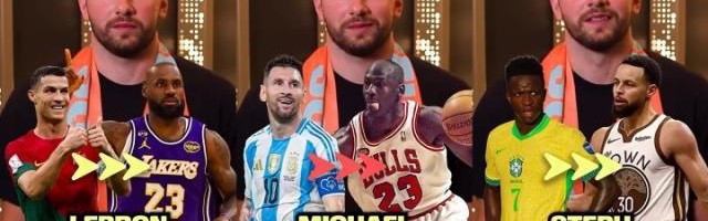 东契奇对标足坛和NBA巨星：C罗是詹姆斯，梅西乔丹